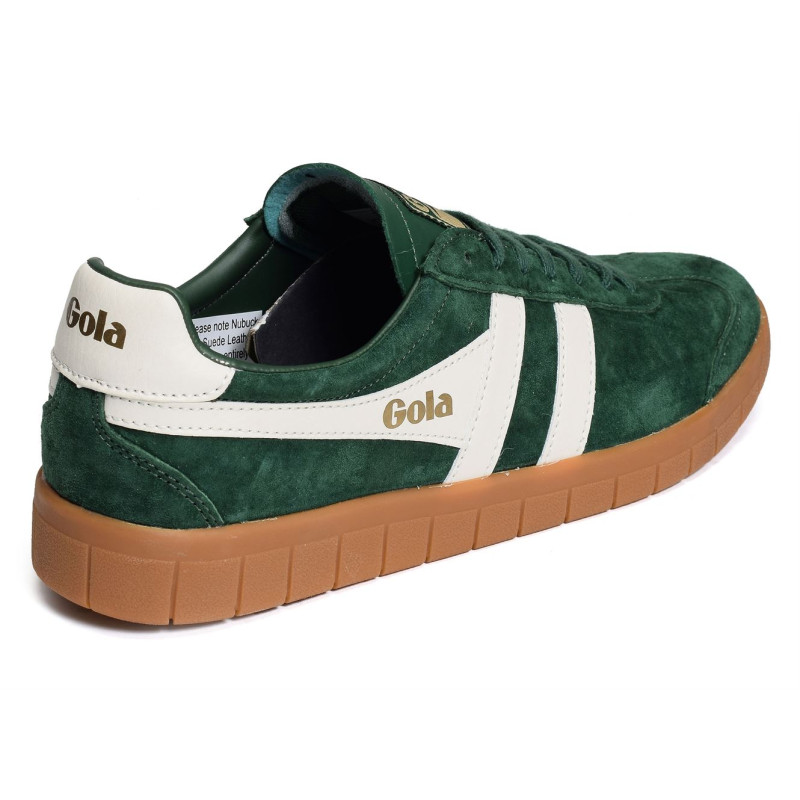 HURRICANE SUEDE TRAINERS Vert, Sneakers basses Gola