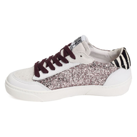 TALINE Blanc Rose, Sneakers basses Semerdjian