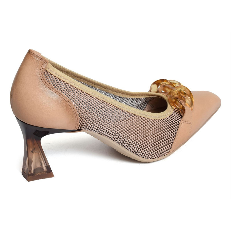 DALIA 232742 Beige, Escarpins à bout pointu Hispanitas