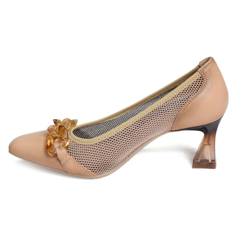 DALIA 232742 Beige, Escarpins à bout pointu Hispanitas