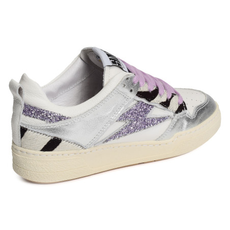 CHITA Blanc Violet, Sneakers basses Semerdjian