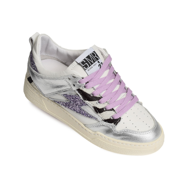 CHITA Blanc Violet, Sneakers basses Semerdjian