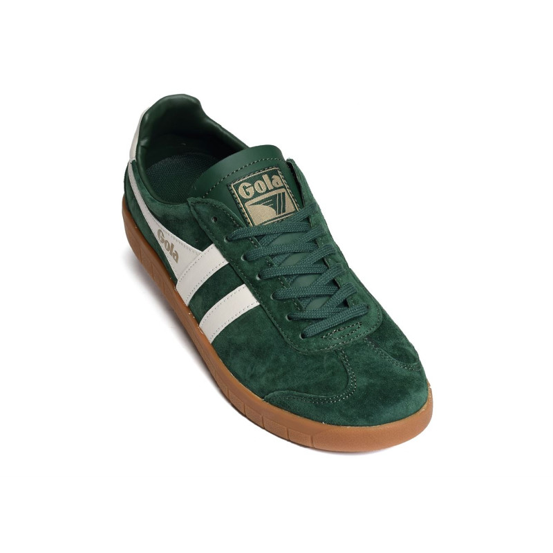 HURRICANE SUEDE TRAINERS Vert, Sneakers basses Gola