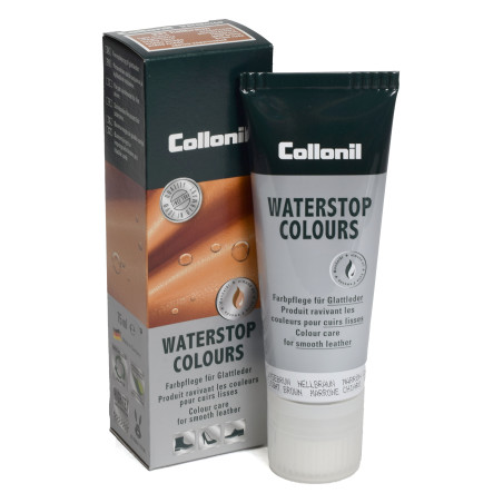 WATERSTOP COLORS CREAM 75 ML Marron Clair, Entretien Collonil