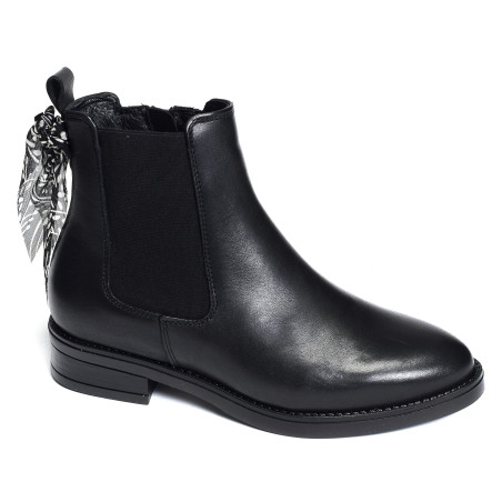 VANDA ZIP Noir, Chelsea boots Goodstep