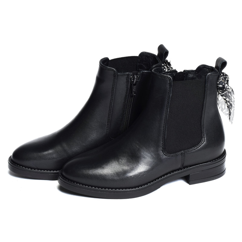 VANDA ZIP Noir, Chelsea boots Goodstep