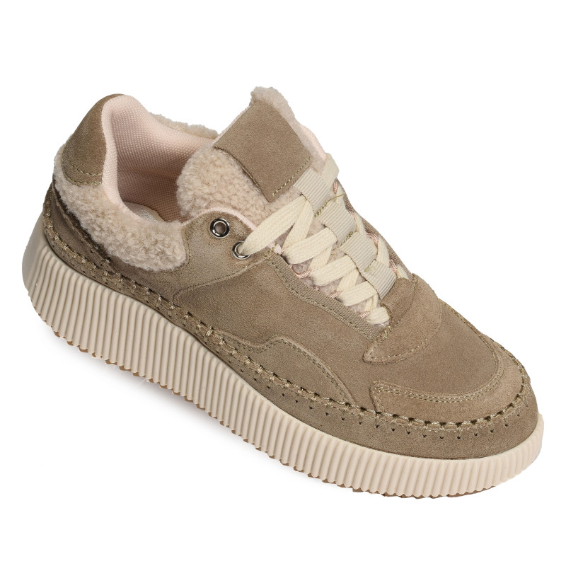 K41813 Taupe, Sneakers basses Kelara