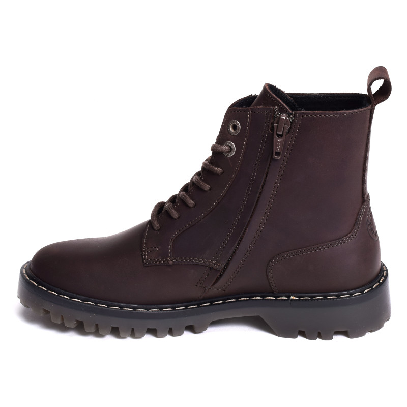 KICK DECKLOCK Marron Foncé, Boots Kickers