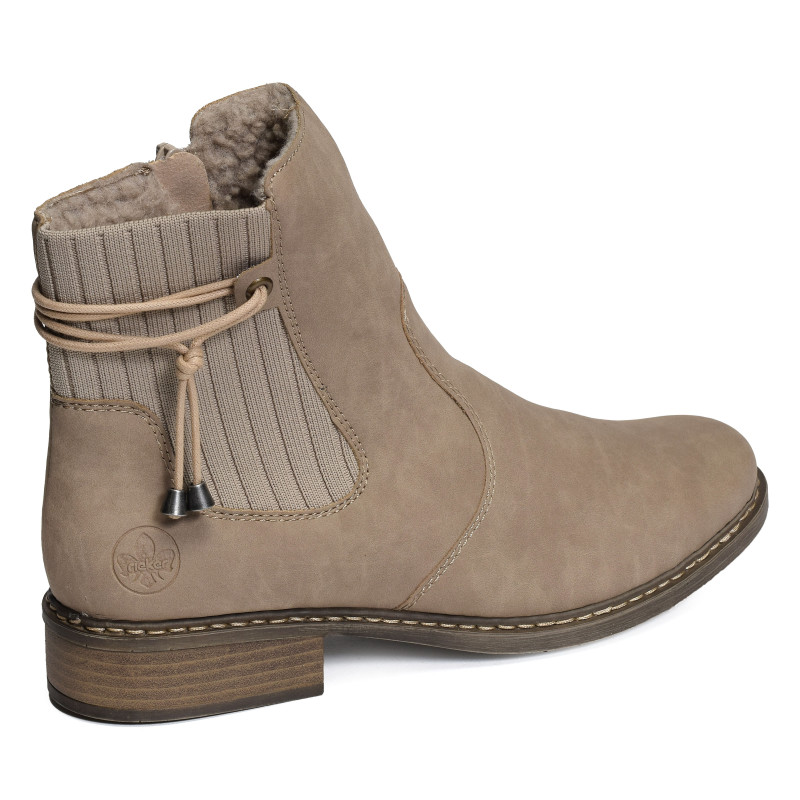 Z4162 Beige, Bottines Rieker