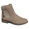 Z4162 Beige, Bottines Rieker