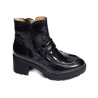 FRESSINES Verni Noir, Bottines Rosemetal