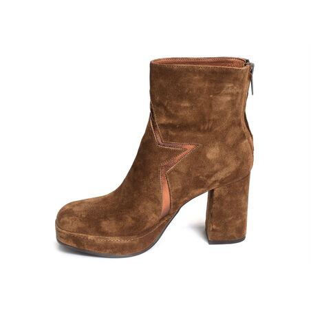 JANNEAU Marron, Bottines Rosemetal