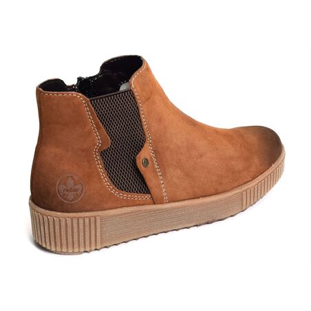 Y6461 Camel, Chelsea boots Rieker