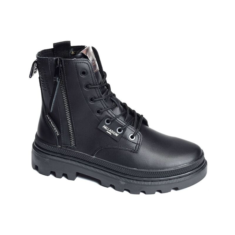 PALLATROOPER ZIP Noir, Boots Palladium