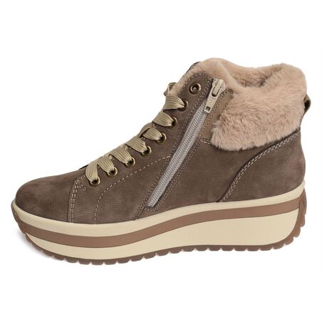 W0961 Taupe, Boots Rieker