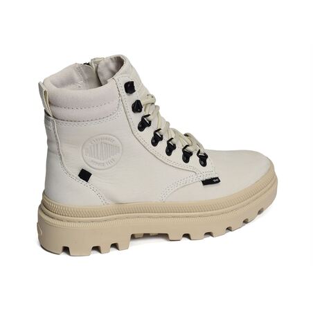 PALLATROOPER HKR Blanc, Boots Palladium