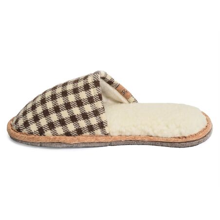 CARREAU Beige Marron, Mules Caussün