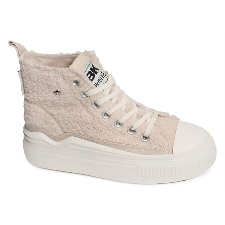 KAYA FLOW MID 3732 Beige, Chaussures montantes British Knights