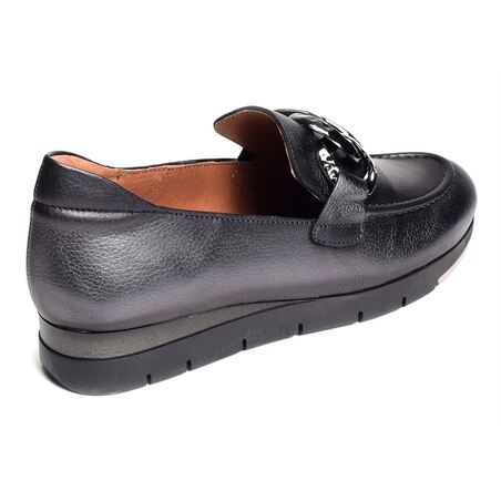 BURAT Anthracite, Mocassins Folie's