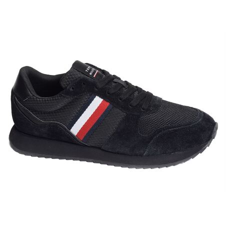 RUNNER EVO MIX 4699 Noir, Baskets running Tommy Hilfiger