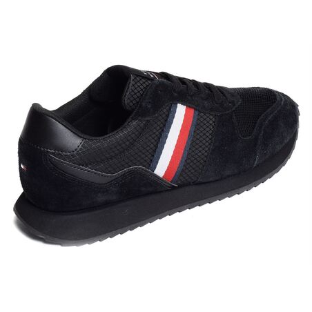 RUNNER EVO MIX 4699 Noir, Baskets running Tommy Hilfiger