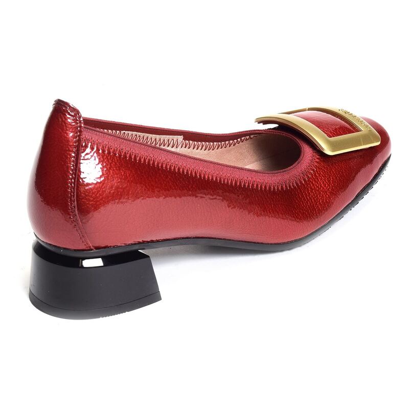 SALMA 233052 Verni Rouge, Ballerines Hispanitas