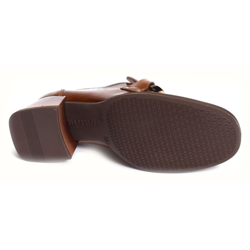 CHARLIZE 232992 Verni Camel, Mocassins Hispanitas