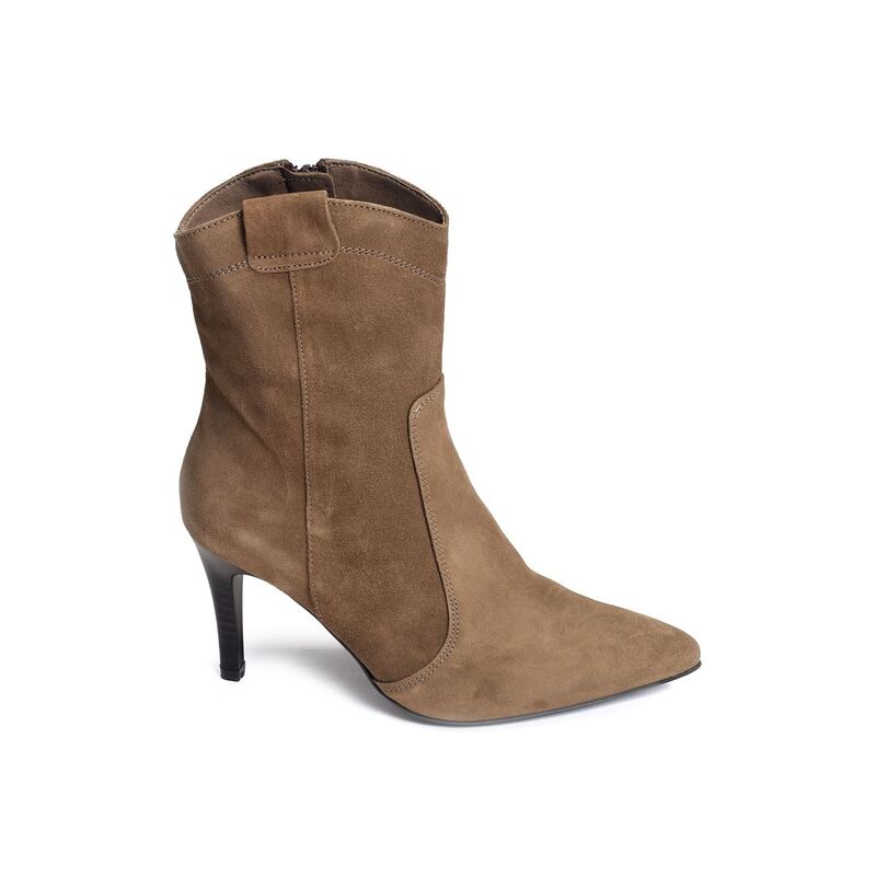 6106 Taupe, Bottines Patricia Miller