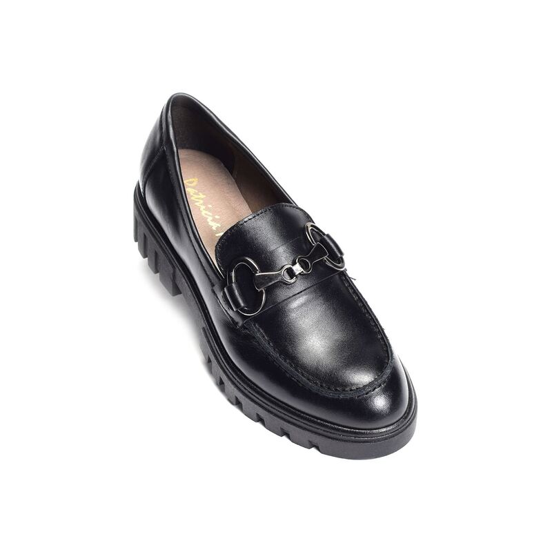 6125 Noir, Mocassins Patricia Miller