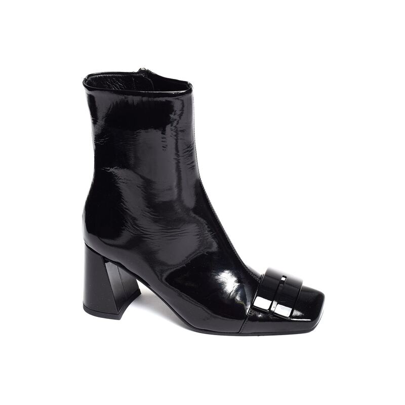 2201 Verni Noir, Bottines Chantal