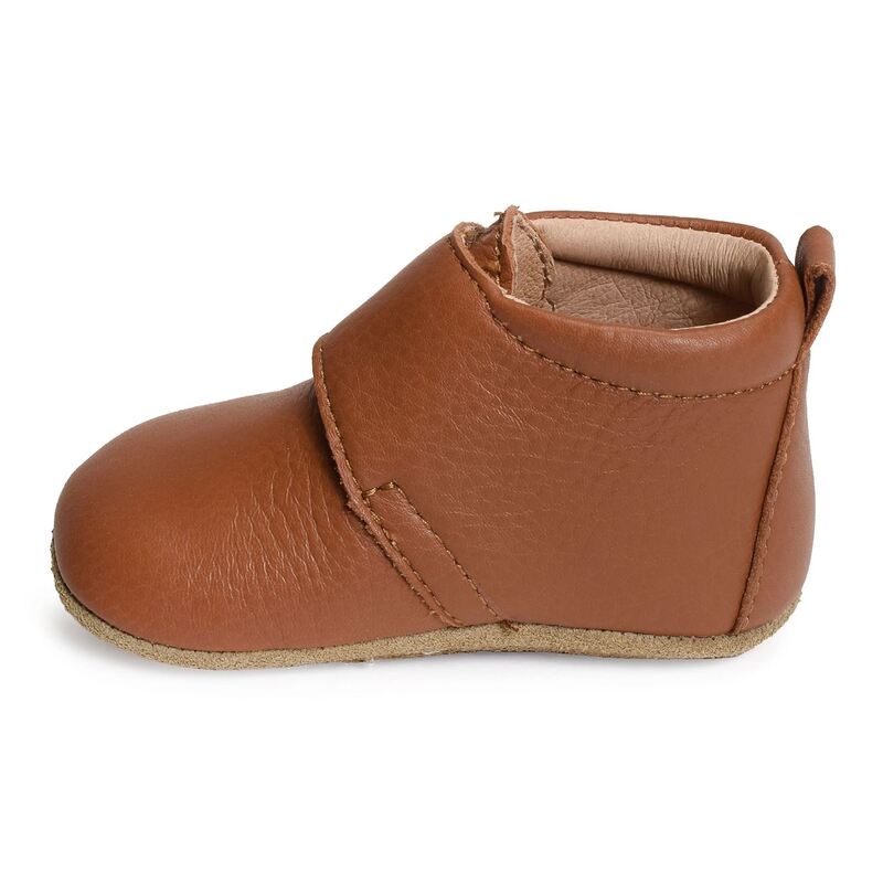 BABY STAR Cognac, Chaussures à Scratch Bisgaard