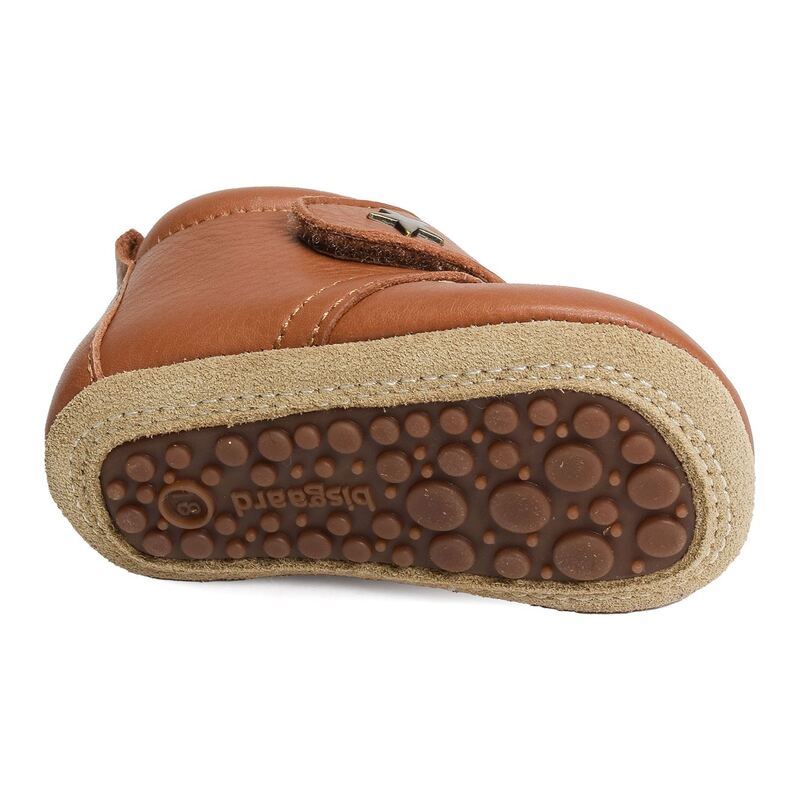 BABY STAR Cognac, Chaussures à Scratch Bisgaard