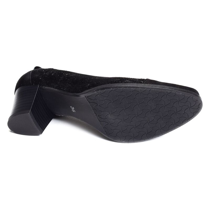 TURBAN Noir, Ballerines Geo Reino