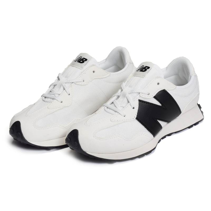 GS327 Blanc Noir, Baskets running New Balance