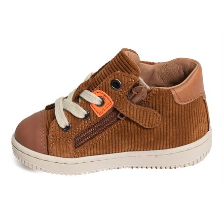 FERID ZIP Camel, Chaussures à Lacets Babybotte