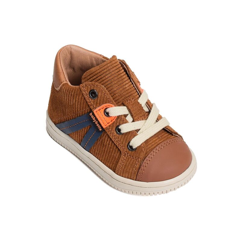 FERID ZIP Camel, Chaussures à Lacets Babybotte