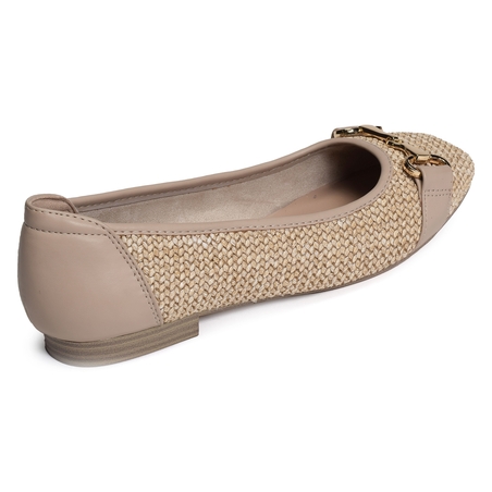 22112 Taupe, Ballerines Tamaris