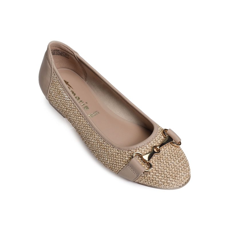 22112 Taupe, Ballerines Tamaris