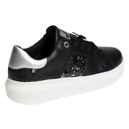 W1202 Noir, Sneakers basses Rieker