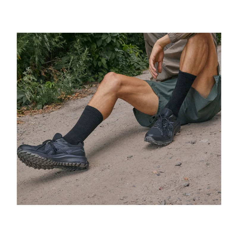 TRAIL SCOUT Noir Noir, Baskets running Asics