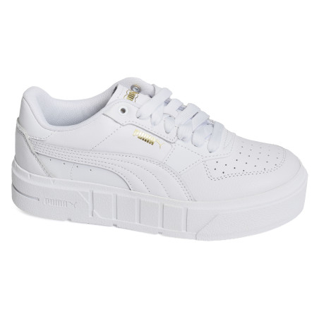 CALI COURT LTH Blanc, Sneakers basses Puma