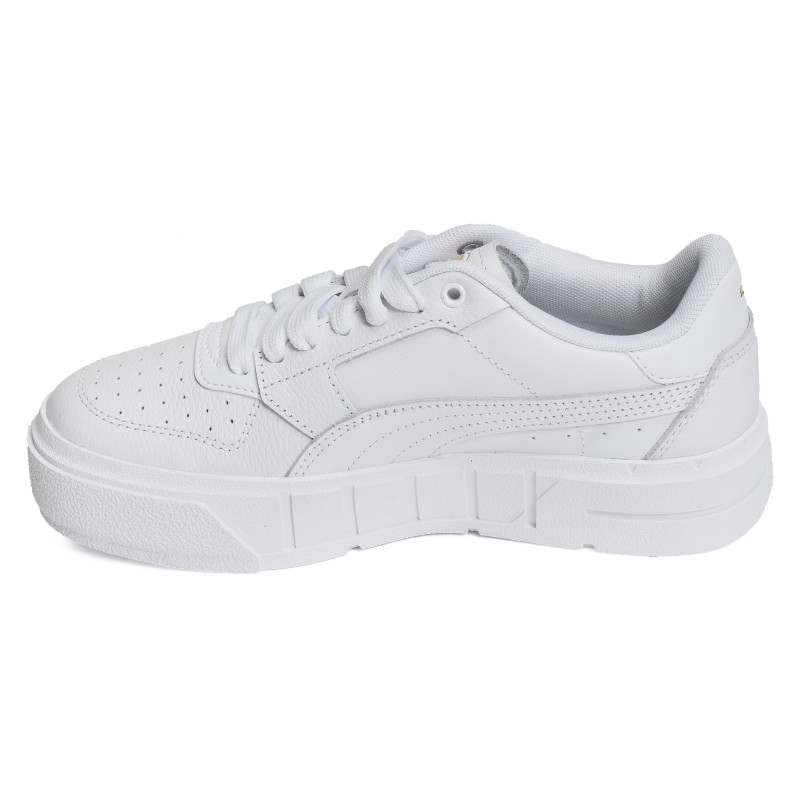 CALI COURT LTH Blanc, Sneakers basses Puma