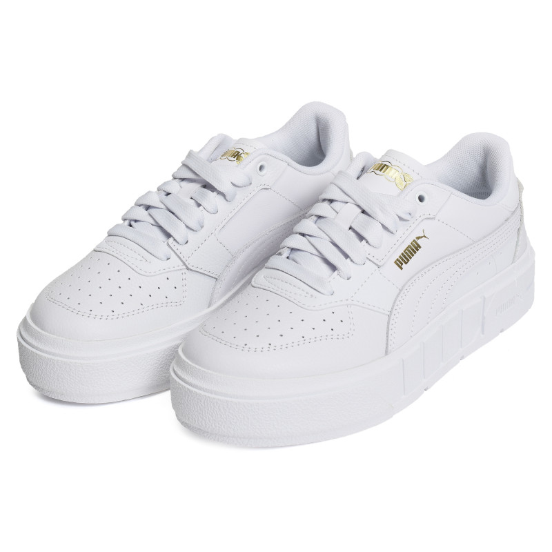 CALI COURT LTH Blanc, Sneakers basses Puma