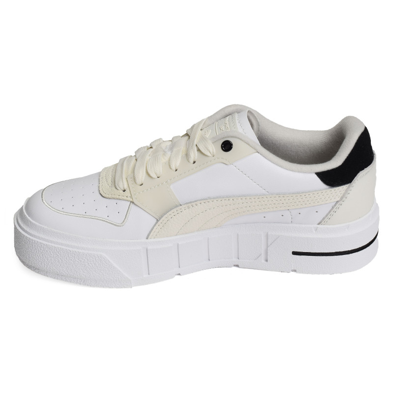 CALI COURT PURE LUXE Blanc Noir, Sneakers basses Puma