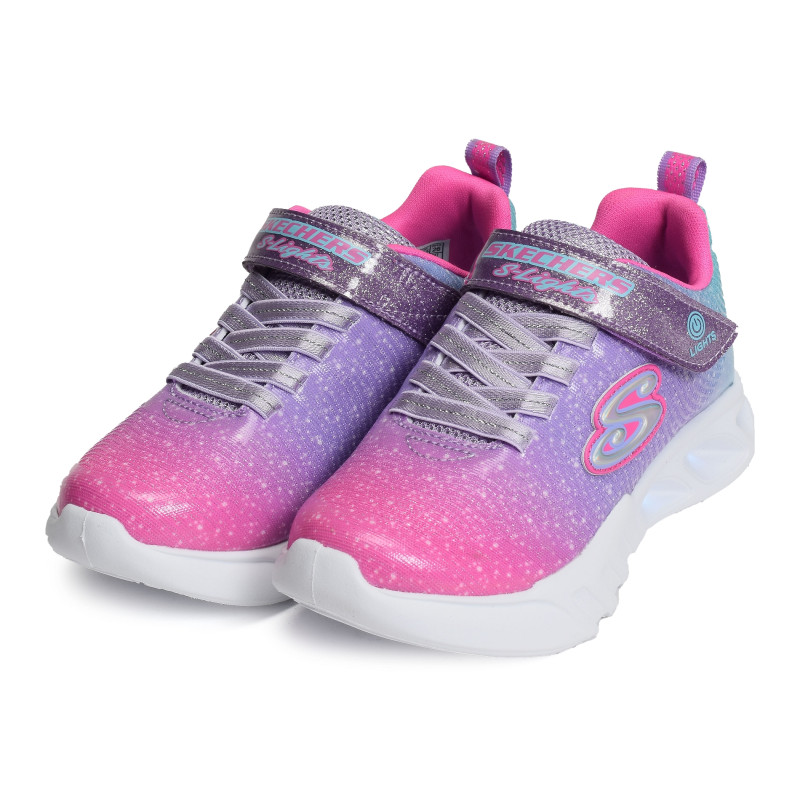 FLICKER FLASH Multicolore, Baskets running Skechers