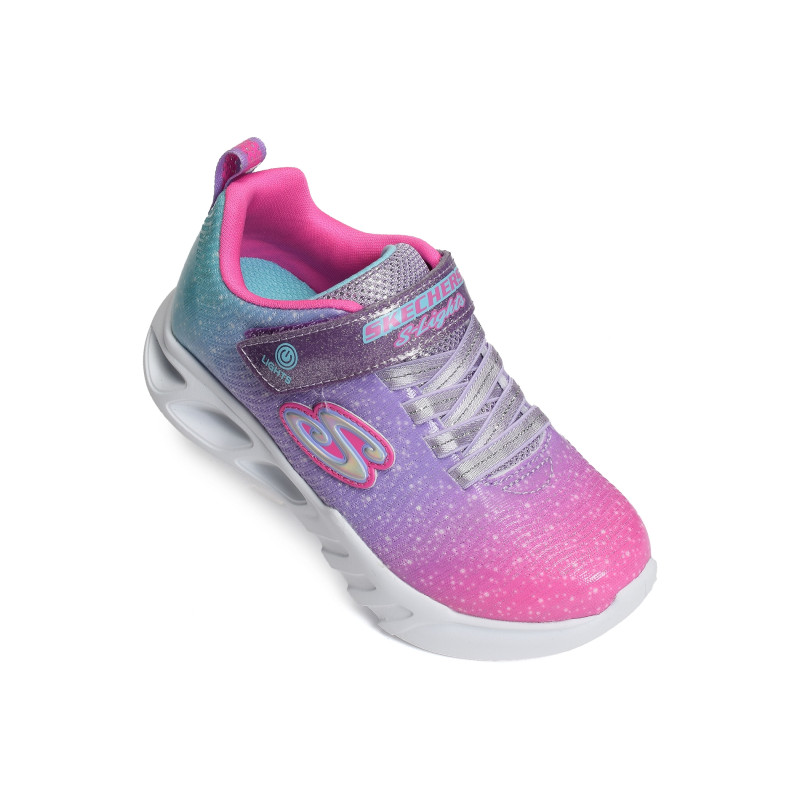 FLICKER FLASH Multicolore, Baskets running Skechers