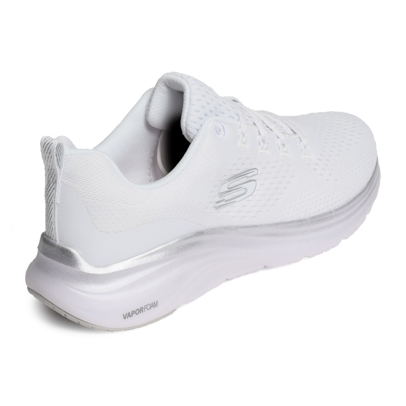 VAPOR FOAM MIDNIGHT GLIIMMER Blanc, Baskets running Skechers