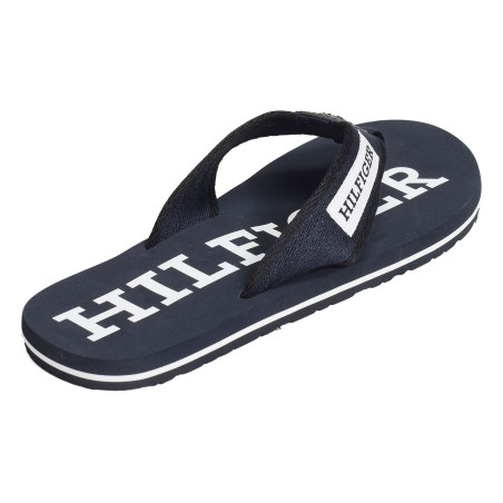 PATCH HILFIGER BEACH SANDAL 5024 Marine, Tongs Tommy Hilfiger