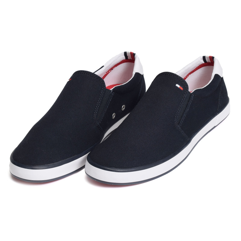 ICONIC SLIP ON SNEAKER 0597 Marine, Espadrilles Tommy Hilfiger