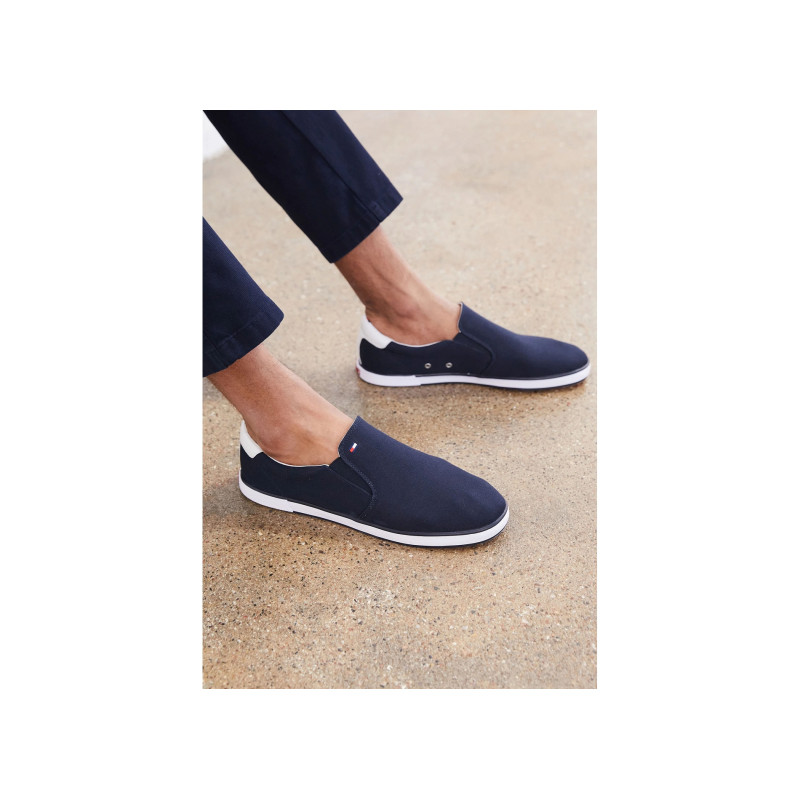 ICONIC SLIP ON SNEAKER 0597 Marine, Espadrilles Tommy Hilfiger